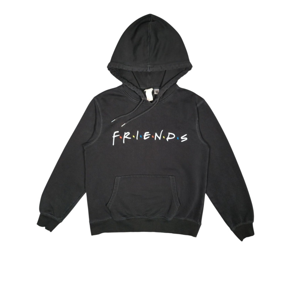 H&M F.R.I.E.N.D.S Black Hoodie Size S - Picture 3 of 7